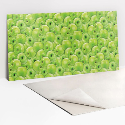 Dekoratívny nástenný panel Zelené jablká