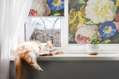 Roleta na okno Kytica kvetov