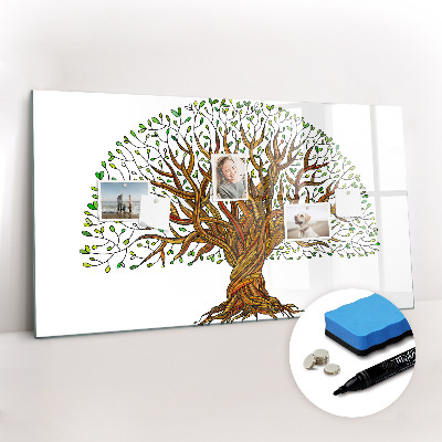 Kresliaca magnetická tabuľa Korene stromov