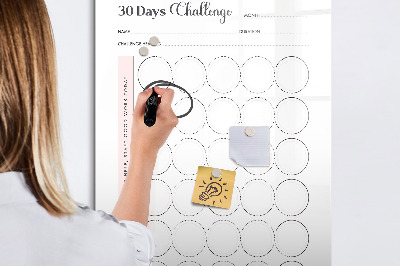 Magnetická kresliaca tabuľa 30-dňová výzva