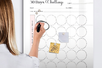 Magnetická kresliaca tabuľa 30-dňová výzva
