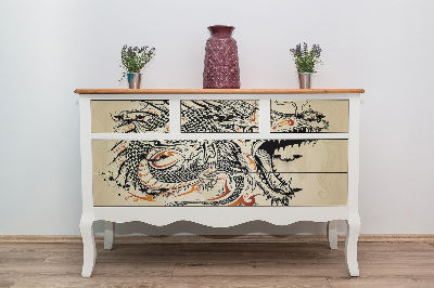 Nálepka na nábytok Čínsky drak