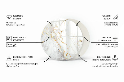 Doska na stôl Elegantná jednoliata čierna