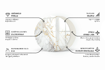 Doska na stôl Elegantná jednoliata čierna