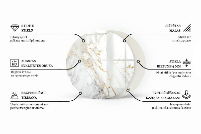 Doska na stôl Elegantná jednoliata čierna