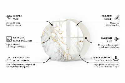 Doska na stôl Elegantná jednoliata čierna