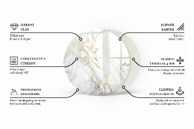 Doska na stôl Elegantná jednoliata čierna