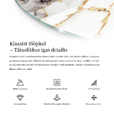 Doska na stôl Motív kamennej textúry