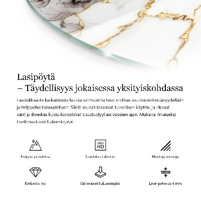 Doska na stôl Motív kamennej textúry