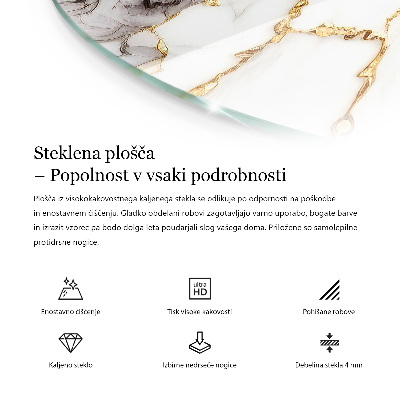 Doska na stôl Štýlový mramorový vzor