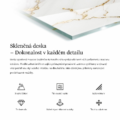 Stolová doska Vzor inšpirovaný drevom