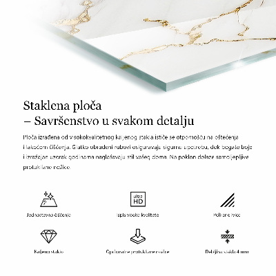 Stolová doska Vzor inšpirovaný drevom