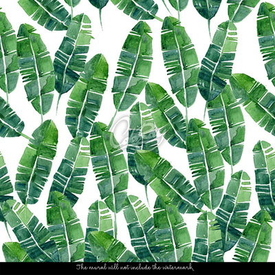 Fototapeta Exotické zelené listy