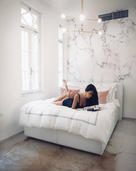 Fototapeta Biely mramor