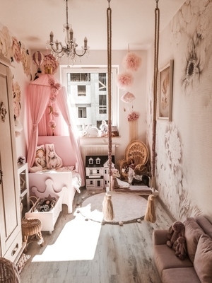 Fototapeta Kvetinová barokový beľ