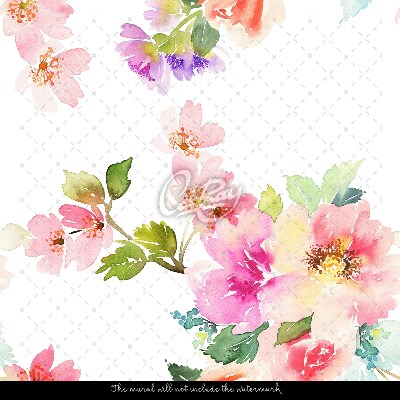 Fototapeta Jemné minimalistické kvety