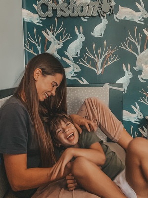 Fototapeta Zajícová rodina