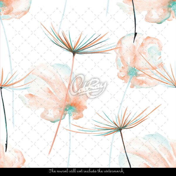 Fototapeta Mak vo vetre