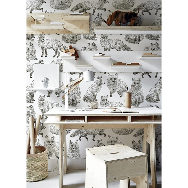 Fototapeta Deň s života líšku