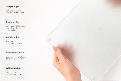 Sklenená doska na krájanie dvojdielna priehľadný