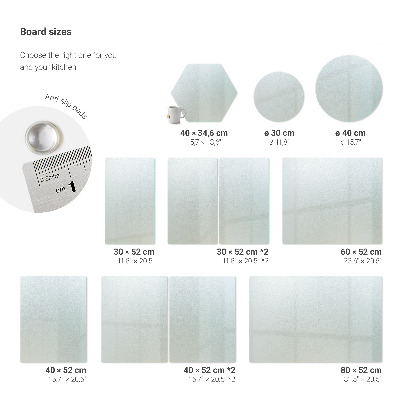 Sklenená doska na krájanie obdĺžniková Priehľadný