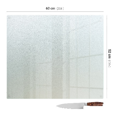 Sklenená doska na krájanie obdĺžniková priehľadný