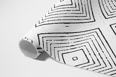 Vinylový koberec Pravidelné štvorce boho vzor