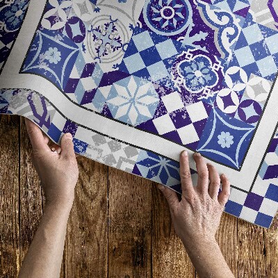 Vinylový koberec Španielske dlaždice dekoratívna mozaika