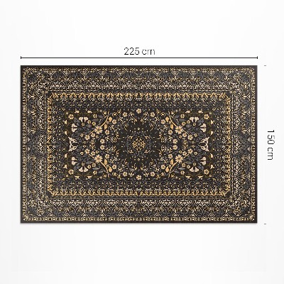 Vinylový koberec Rastlinné dekorácie ornamentálny vzor