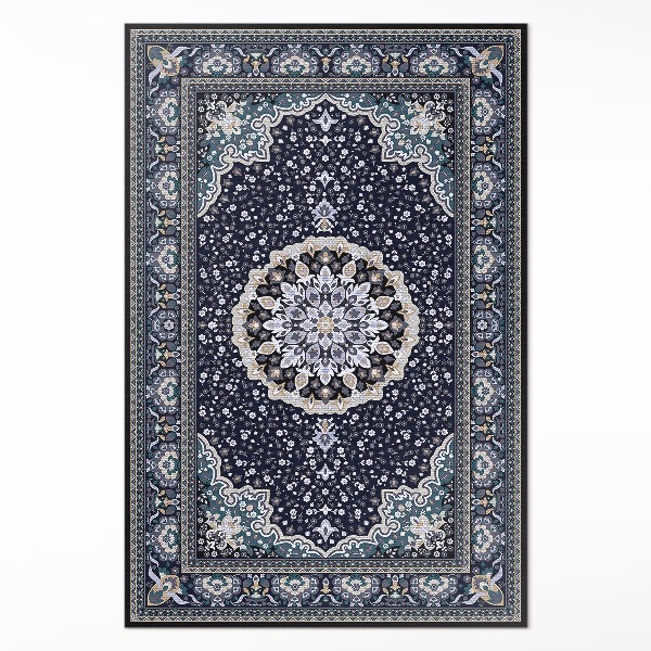Vinylový koberec Mandala vzorované ornamenty