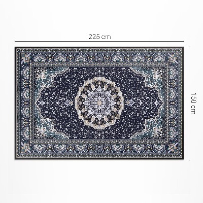 Vinylový koberec Mandala vzorované ornamenty