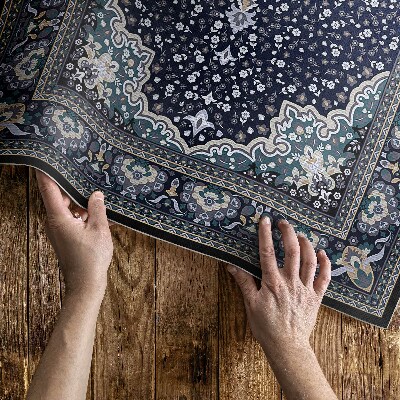 Vinylový koberec Mandala vzorované ornamenty
