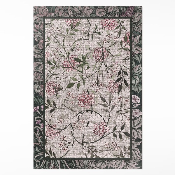 Vinylový koberec Skica jazmínu William Morris