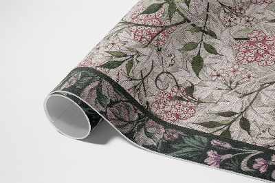 Vinylový koberec Skica jazmínu William Morris