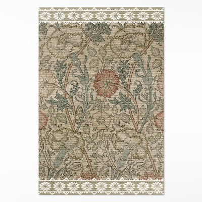 Vinylový koberec Divá ruža William Morris