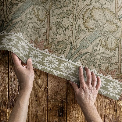Vinylový koberec Divá ruža William Morris