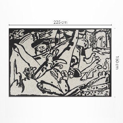 Vinylový koberec Kompozícia Wassilyho Kandinského