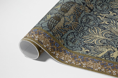 Vinylový koberec Páv a drak William Morris