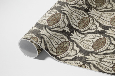 Vinylový koberec Kvetinové džbány William Morris