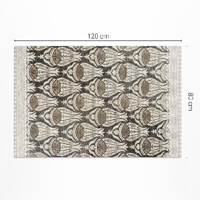 Vinylový koberec Kvetinové džbány William Morris