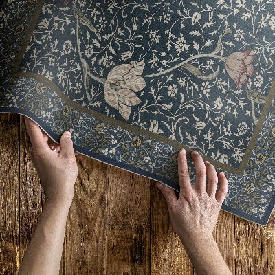 Vinylový koberec Lúka kvetov William Morris