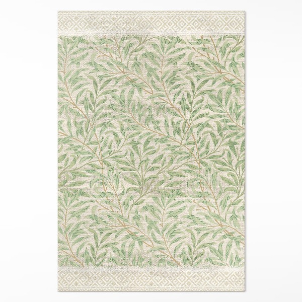Vinylový koberec Vintage ilustrácia listov William Morris