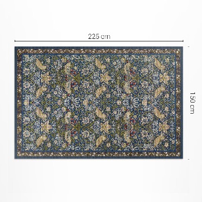 Vinylový koberec Zlodej jahôd William Morris