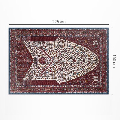 Vinylový koberec Ornamentálne vzorníctvo vzor s detailmi