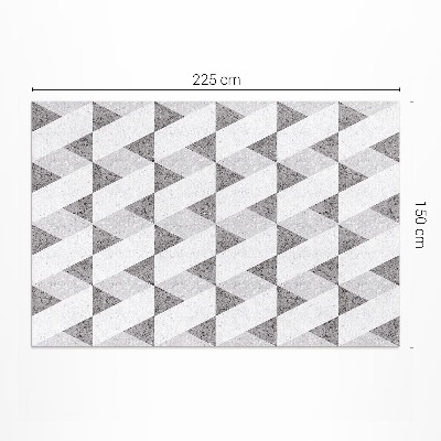 Vinylový koberec Geometrické kamenné dlaždice
