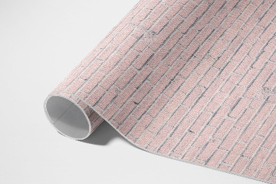 Vinylový koberec Drobná pastelová tehlička stena
