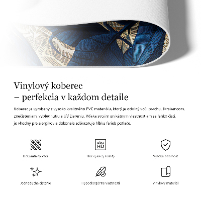 Vinylový koberec Štýlové kamenné dosky mramorové