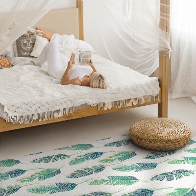 Vinylový koberec Boho perie v jemnom štýle