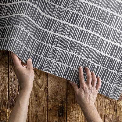Vinylový koberec Abstrakcia línií vzor drobné čiarky