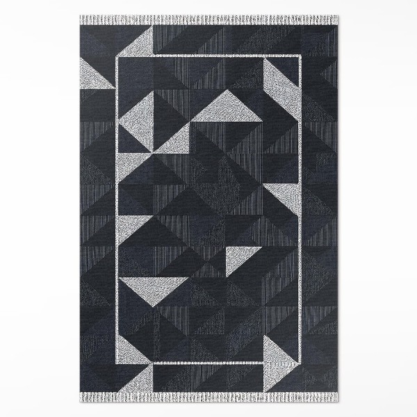 Vinylový koberec Mozaika geometrický vintage vzor